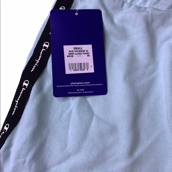 Champion Pastel Mint Athletic Lounge Shorts - Picture 10 of 15